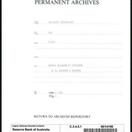 Research Department - Balance of Payments - Global Balance of Payments - UK Exports and Imports - 1934 - 1945