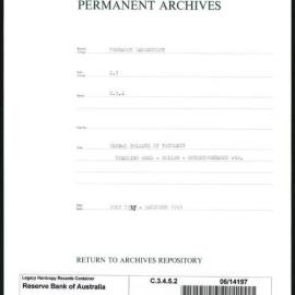 Research Department - Balance of Payments - Global Balance of Payments - Sterling Area - Dollar - Correspondence etc - 1947 - 1948