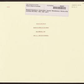 Research Department - Central Bank - General - Miscellaneous - Review of the Australian War Effort - 1940 - 1944 - part 3