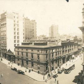 Commonwealth Bank of Australia - Head Office 120 Pitt Street - View from upper window - 1913-1914
