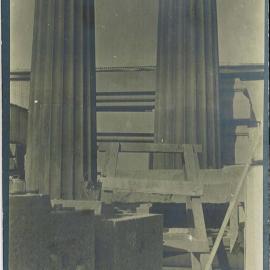 Head Office - Construction of new premises: Cutting and polishing of trachyte for HO facade
