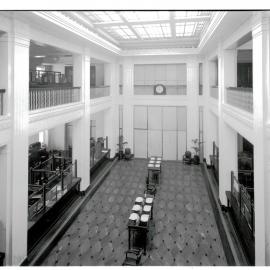 Commonwealth Bank of Australia - Adelaide - Premises - Rear of Banking Chamber from 1st floor - 1935