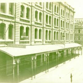Brisbane - City Buildings, Edward St - 1912 (view 2)