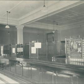 Commonwealth Bank - Branches - Dalby - Interior of premises (view i) - December 1928