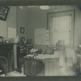 Hobart - Savings Bank Department Superintendent's office May 1914