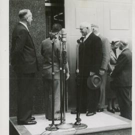 Hobart - Opening of new premises - Doors opening - 27 September 1954