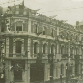 Launceston - Premises: exterior during Prince of Wales visit 1920