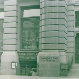 Melbourne - Equitable Building, Collins St.: exterior view of branch premises (n.d.) (view i)