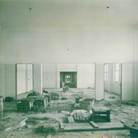Melbourne - Premises, 367 Collins St. - Construction - View of kitchen and servery - 4 July 1923