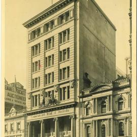 Melbourne - Premises, 367 Collins St. - Exterior view (view ii) - 1924