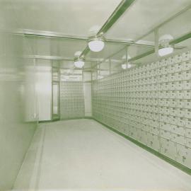 Melbourne - Premises, 367 Collins St. - Safety Deposit Boxes - 1924
