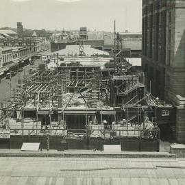 Perth - Construction of new premises, Forrest Place - View from cnr Forrest Place and Murray St. - 30 January 1931