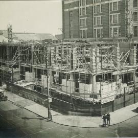 Perth - Construction of new premises, Forrest Place - View from cnr Forrest Place and Murray St. - 30 January 1931