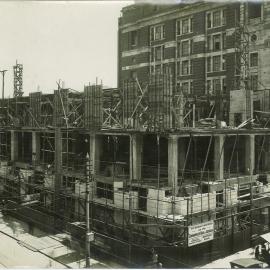 Perth - Construction of new premises, Forrest Place - View from cnr Forrest Place and Murray Street - 6 March 1931