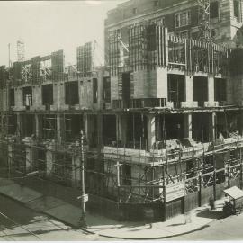 Perth - Construction of new premises, Forrest Place - View from cnr Forrest Place and Murray Streets - 16 April 1931