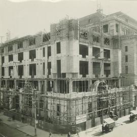 Perth - Construction of new premises, Forrest Place - View from cnr Forrest Place and Murray Streets - 2 June 1931