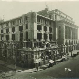 Perth - Construction of new premises, Forrest Place - Forrest Place showing GPO - 22 June 1931