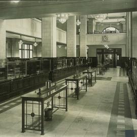 Perth - Interior of new premises upon completion - Banking Chamber - March 1933