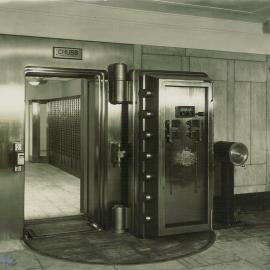 Perth - Interior of new premises upon completion - Safe Deposit Door - March 1933