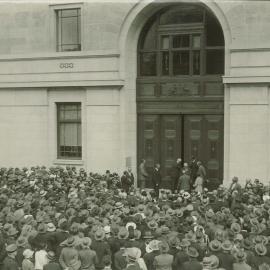 Perth - New premises opening ceremony - Doors opening - 22 March 1933