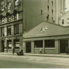 Sydney - Castlereagh St. (“Sun” Building) - Exterior of Savings Banking Chamber - 1930
