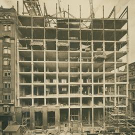Head Office - Construction of new premises - Moore Street frontage - April 1915