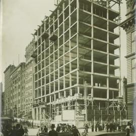 Head Office - Construction of new premises - View from Martin Place - 8 May 1915
