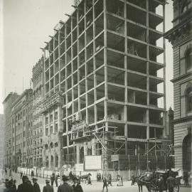 Head Office - Construction of new premises - View from Martin Place - 20 July 1915
