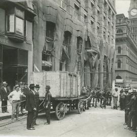 Head Office - Construction of new premises - Chubbs delivering Bullion Room Door (copy b) - 27 January 1916