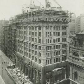 Head Office - Construction of new premises - View from Mutual Life Building - 23 February 1916