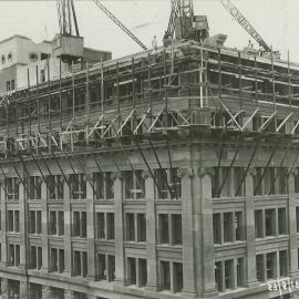 Head Office - Construction of new premises - View from Mutual Life Building - 23 February 1916