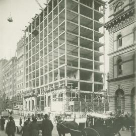 Head Office - Construction of new premises - View from Martin Place - 18 June 1916