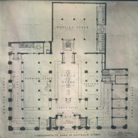 Head Office - Extensions 1931-1933: Ground floor plan