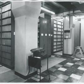 Archives Repository - Interior upon completion - October 1957 (copy d)