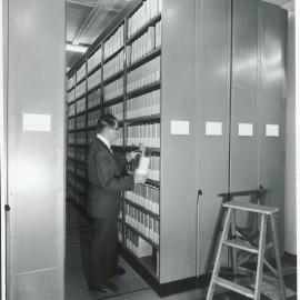 Archives Repository - Interior upon completion - October 1957 (copy f)