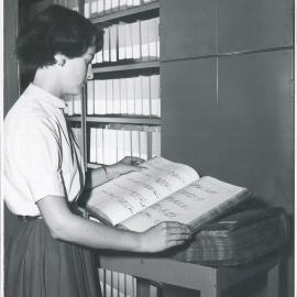 Archives Repository - Interior upon completion - October 1957 (copy i)
