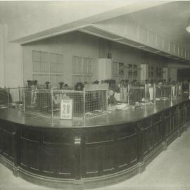 Brisbane staff at work - Banking chamber, ground floor - January 1929