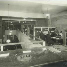 Brisbane staff at work - Mezzanine floor - January 1929