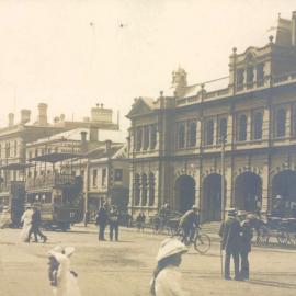 Hobart premises, Elizabeth Street - Exterior - c. 1915