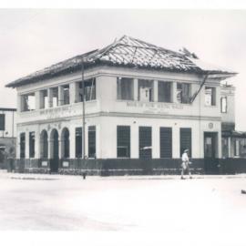 Premises - Other Banks - Bank of New South Wales, Darwin, after the bombing - February 1942