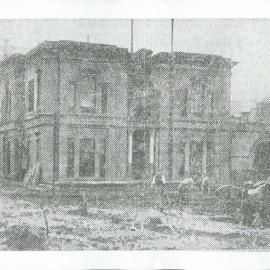 The German Club in Victoria Parade, Melbourne, was converted into a Note Printing Office for the Commonwealth Government - 1922