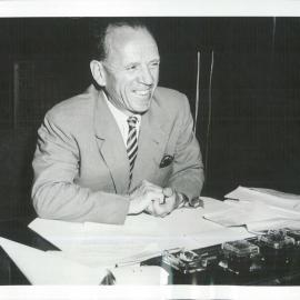 Coombs, HC at Perth Office - Mid 1950's