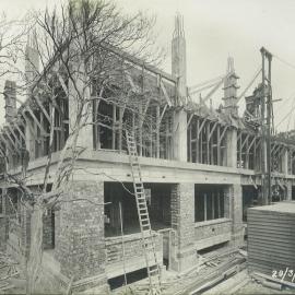 Note Printing Building, Fitzroy - Premises in course of construction - 29 March 1923 (view v)