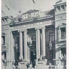 Commonwealth Bank of Australia - Premises - Branches - Adelaide - Royal Tour of HRH The Queen Elizabeth II - 1954