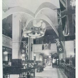 Commonwealth Bank of Australia - Premises - Branches - Perth, Forrest Place - Royal Tour of HRH The Queen Elizabeth II - 1954