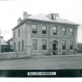 Premises - Commonwealth Bank of Australia - Post Office Agencies - Melton Mowbray Tasmania - late 1913