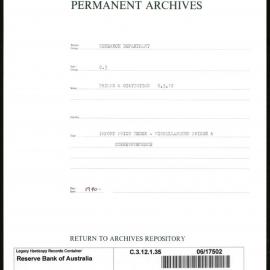 Research Department - Prices & Statistics - Import Price Index - Miscellaneous Prices & Correspondence - 1940