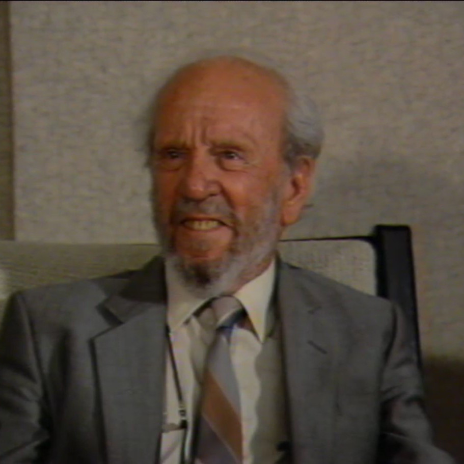 Dr Coombs turns 80 - Interview with Dr Coombs by Dr Malcolm Hill (Secretary), 3/3/86, U-matic video cassette