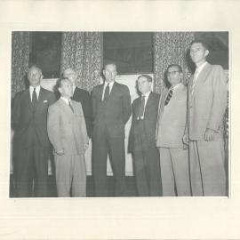 Jubilee visit of Central Bankers - Group photograph of Governors - February 1951