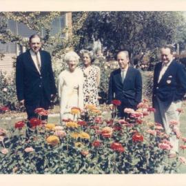 Coombs, HC - With Mrs Coombs and friends, Wangaratta - March 1965